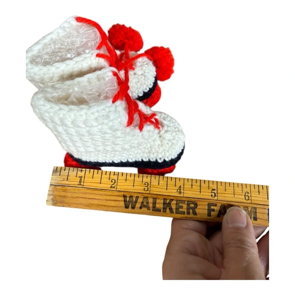 Handmade Roller Skate Baby‎ Booties